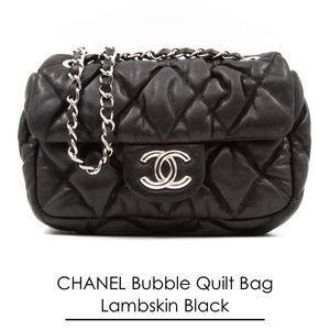 ISO- Chanel Lambskin Bubble Mini Flap Crossbody